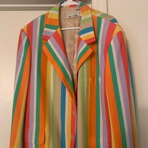 Vintage Disneyland 1970a stripped jacket. Size 48